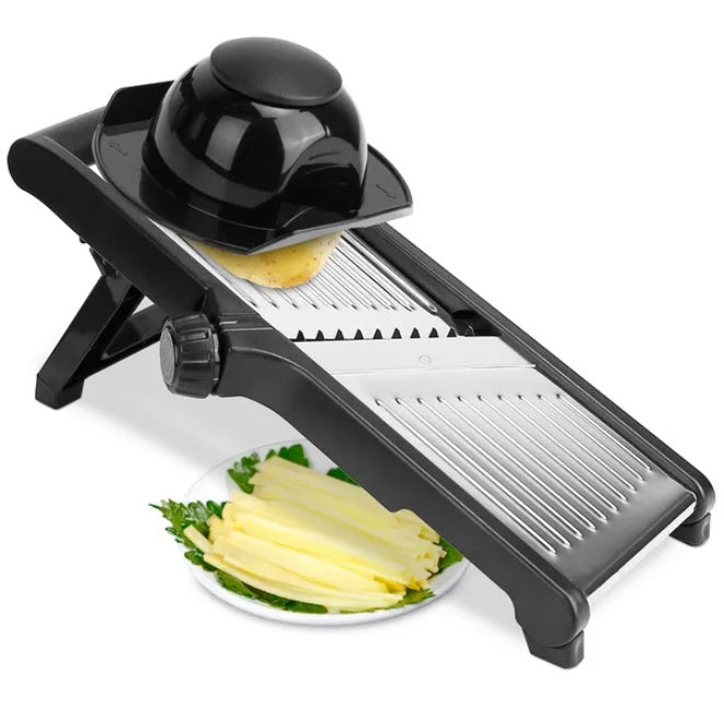 Dexo Stainless Steel Fruit & Vegetable Slicer  Multi-Functional Kitchen Cutting Tool for Quick Food Prep