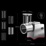 Dexo Stainless Steel Multi-Function Vegetable Shredder with 3 or 5 Blades