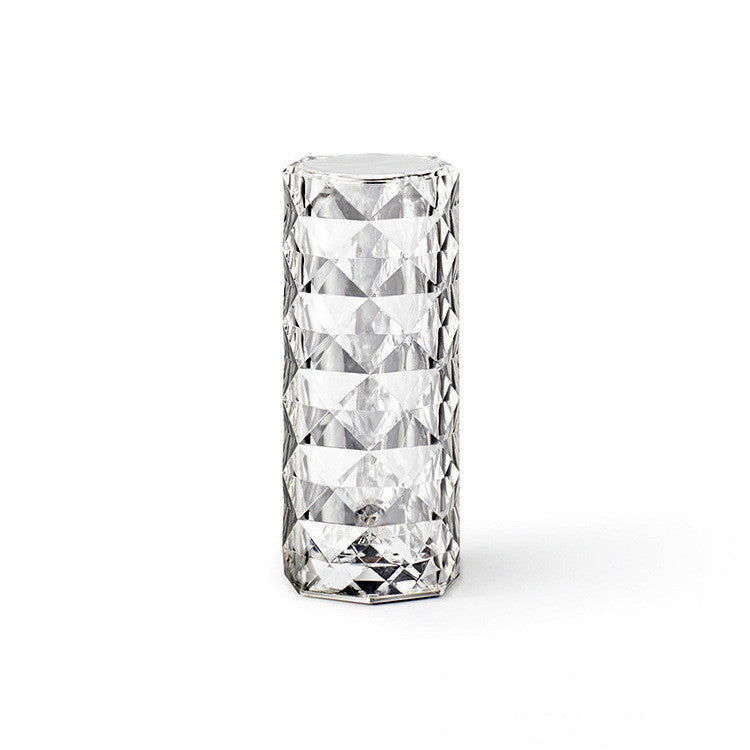 Dexo Nordic Crystal USB Table Lamp – Touch Dimming Diamond Night Light