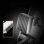 Aluminum Alloy, Easy to Use Kitchen Tool, Modern & Durable Garlic Crusher